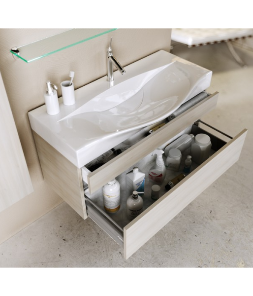 Тумба под раковину Aqwella Bergamo (100 см) Ber.01.10/A